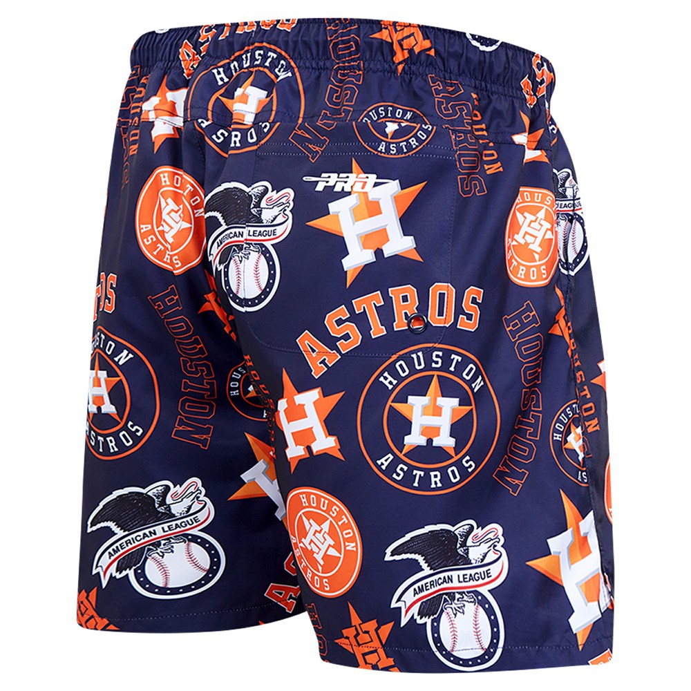 Houston Astros Pro Standard Toss Logo Woven Shorts Outlet