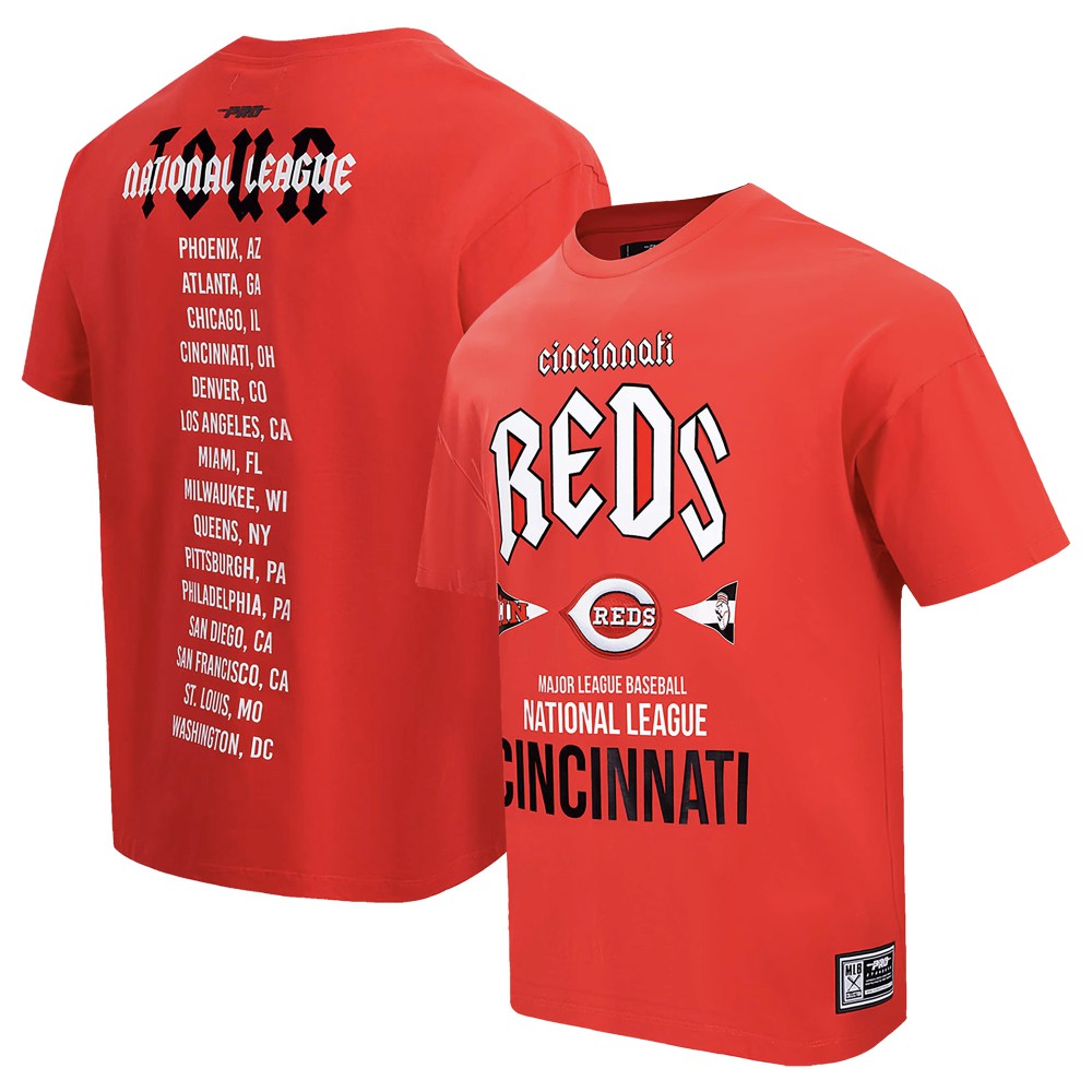 Cincinnati Reds Pro Standard Oversized City Tour T-Shirt Sale