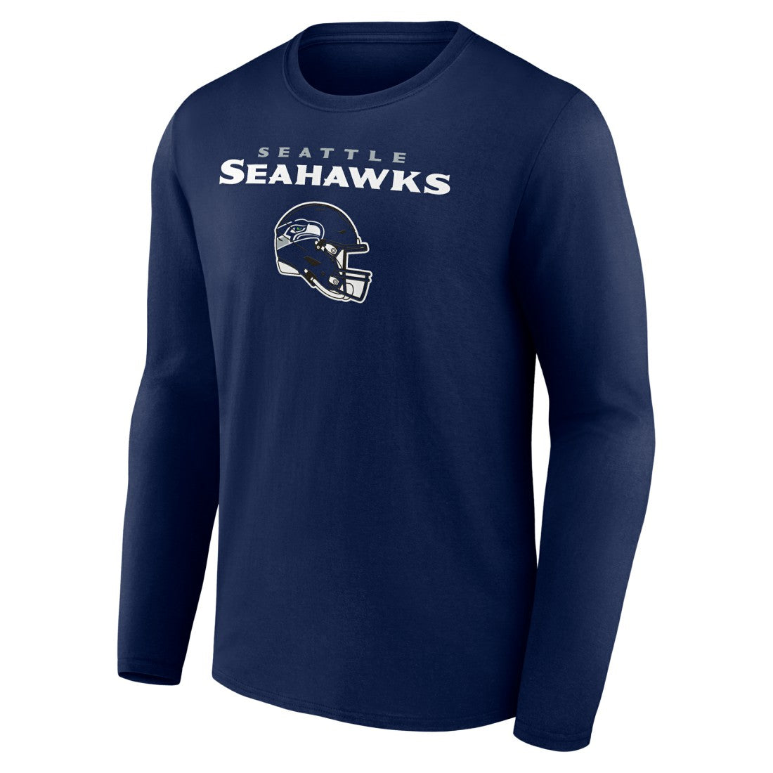 Jaxon Smith-Njigba Seattle Seahawks Team Wordmark Player Name & Number Long Sleeve T-Shirt - College Navy - NFL
