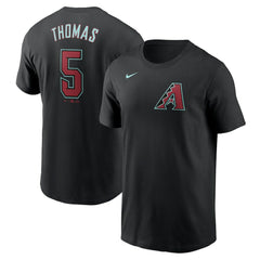 Alek Thomas Arizona Diamondbacks Nike 2024 Fuse Name & Number T-Shirt Online