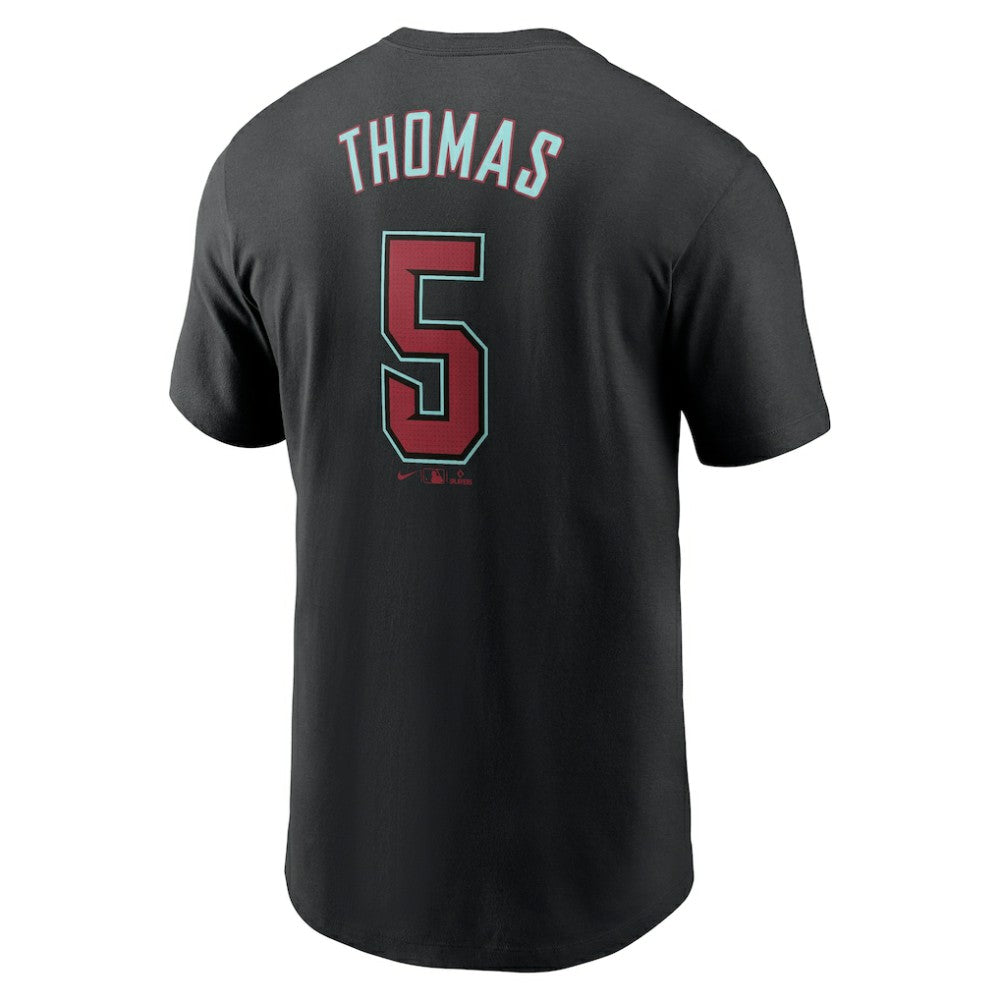 Alek Thomas Arizona Diamondbacks Nike 2024 Fuse Name & Number T-Shirt Online