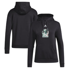 Adidas - Mexico National Team Women's Crest Pullover Hoodie - Black