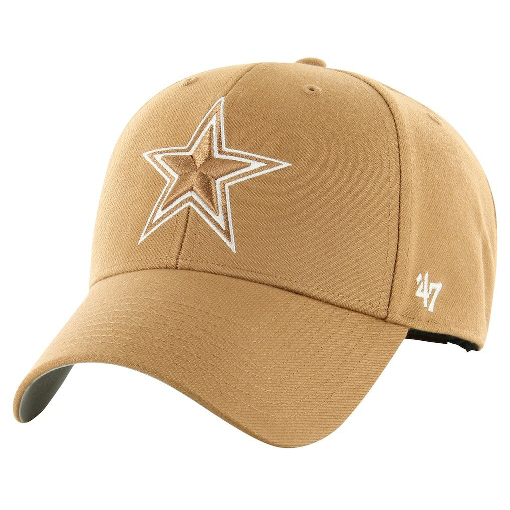 Dallas Cowboys '47 MVP Camel Adjustable Hat - Tan - 47 brand