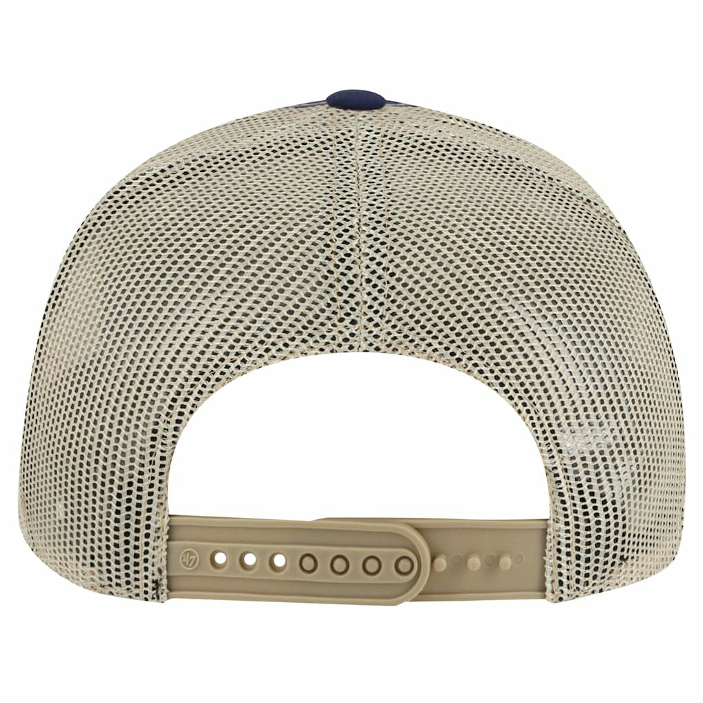 Dallas Cowboys '47 Campscape Trucker Adjustable Hat - Navy/Natural - 47 brand