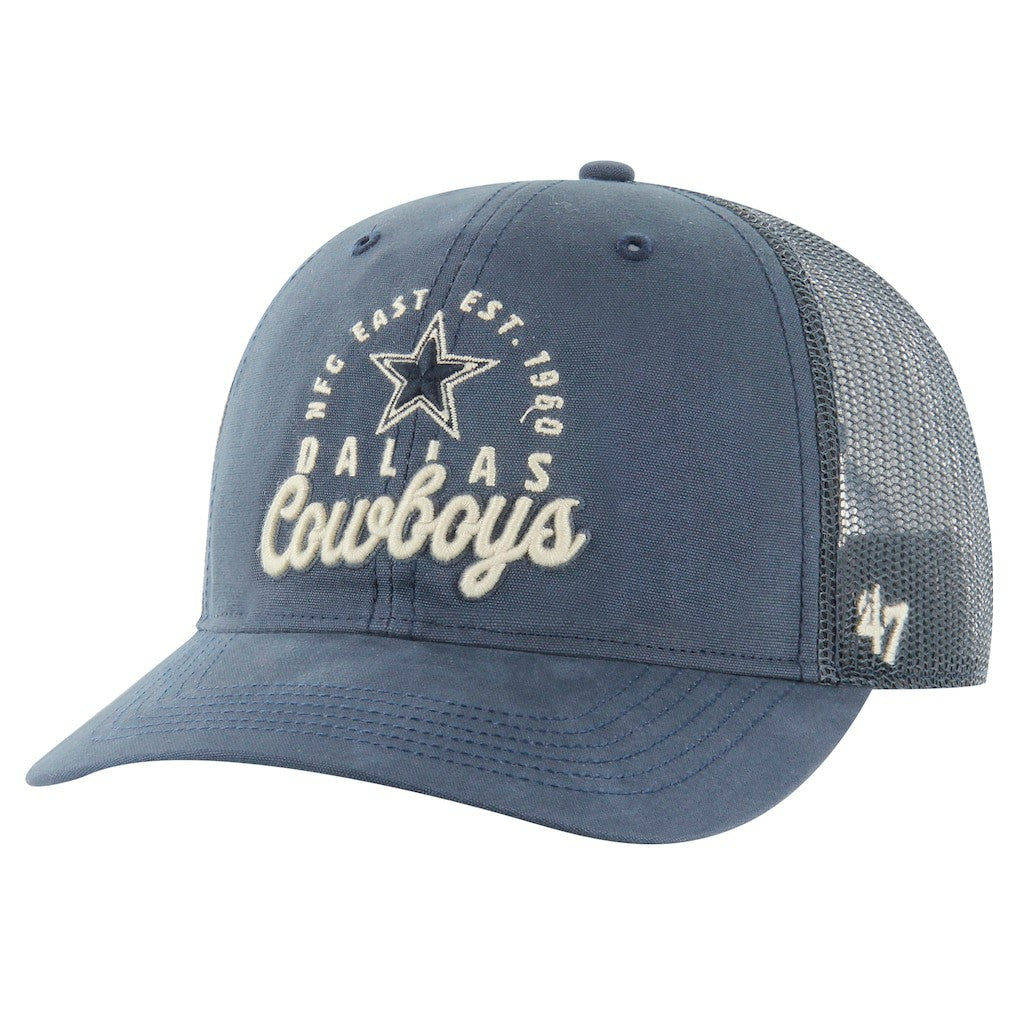 Dallas Cowboys '47 Pitstop Trucker Adjustable Hat - Navy - 47 brand