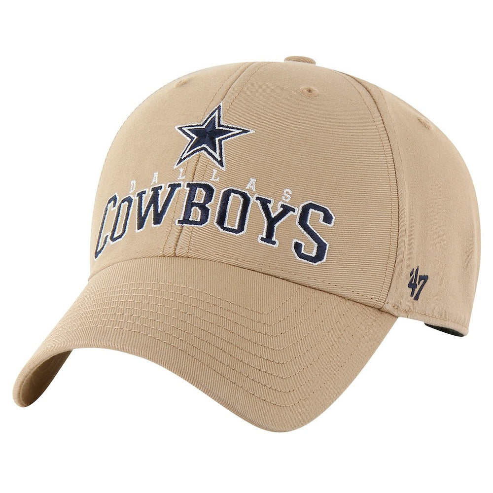 Dallas Cowboys '47 Powell MVP Adjustable Hat - Khaki - 47 brand