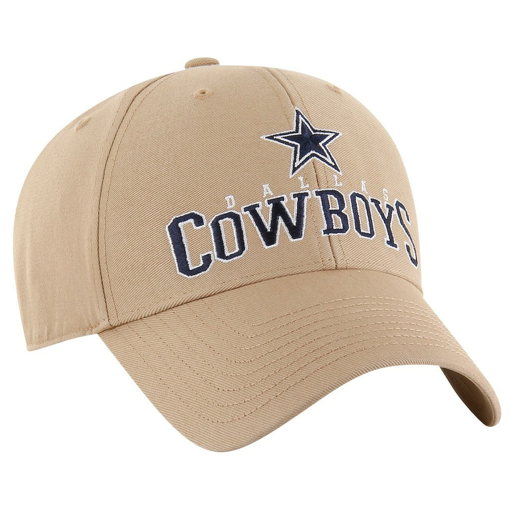 Dallas Cowboys '47 Powell MVP Adjustable Hat - Khaki - 47 brand