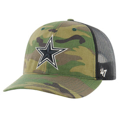 Dallas Cowboys '47 Trucker Adjustable Hat - Camo - 47 brand