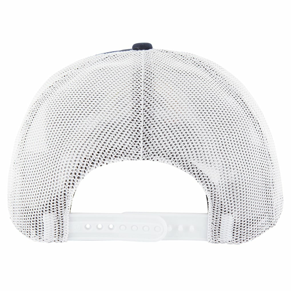 Dallas Cowboys '47 Stack Line Hitch Trucker Adjustable Hat - White/Gray - 47 brand