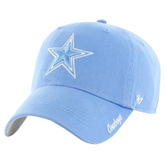 Dallas Cowboys '47 Women's Luminance Cheer Clean Up Adjustable Hat - Blue - 47 brand