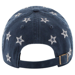Dallas Cowboys '47 Women's Confetti Clean Up Adjustable Hat - Navy - 47 brand