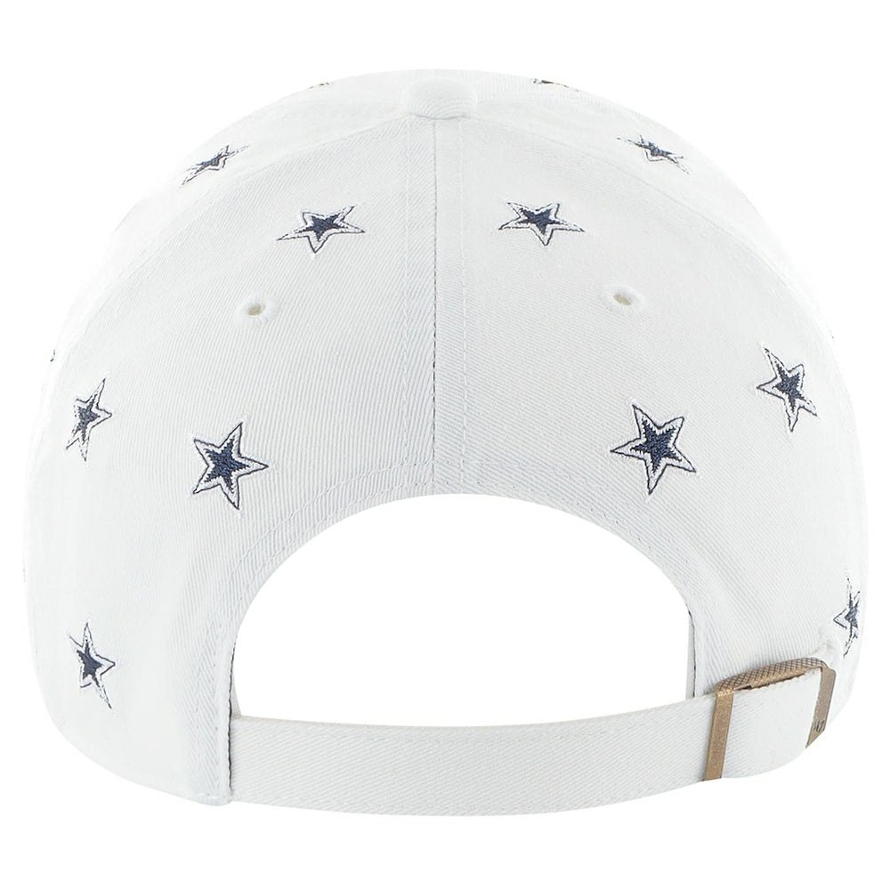 Dallas Cowboys '47 Women's Confetti Clean Up Adjustable Hat - White - 47 brand