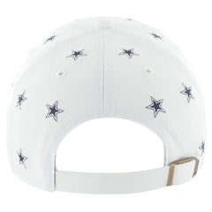 Dallas Cowboys '47 Women's Confetti Clean Up Adjustable Hat - White - 47 brand