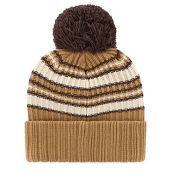 Dallas Cowboys '47 Women's Espresso Cuffed Knit Hat with Pom - Brown - 47 brand