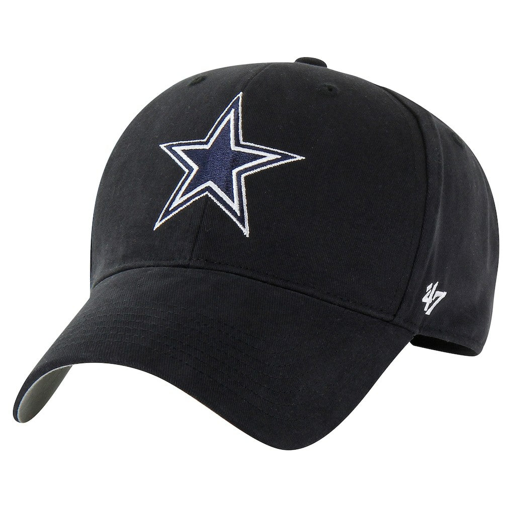 Dallas Cowboys '47 Youth MVP Adjustable Hat - Black - 47 brand