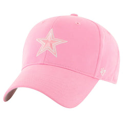 Dallas Cowboys '47 Girls Youth Rose MVP Adjustable Hat - Pink - 47 brand