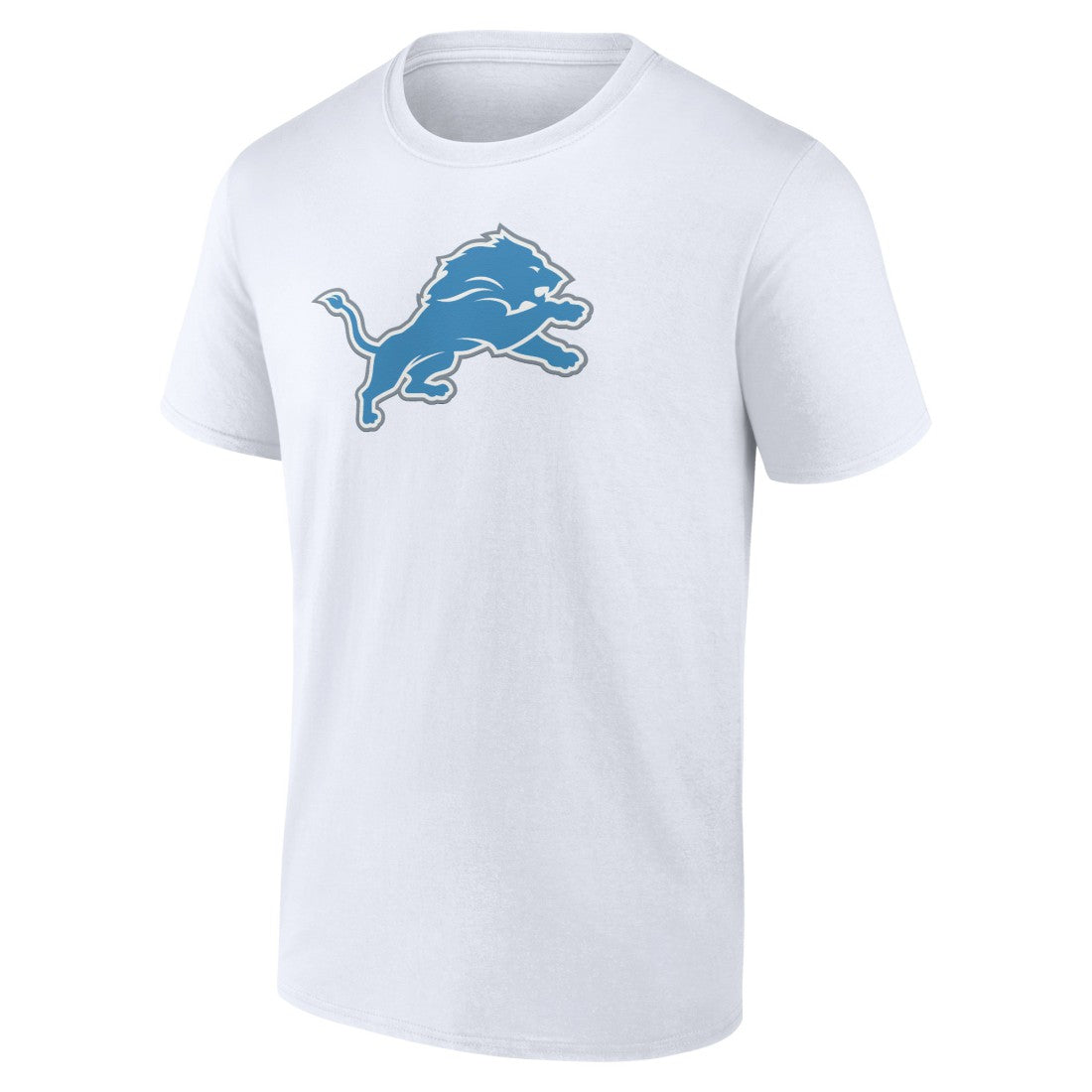 Detroit Lions Primary Logo T-Shirt - White - Fanatics