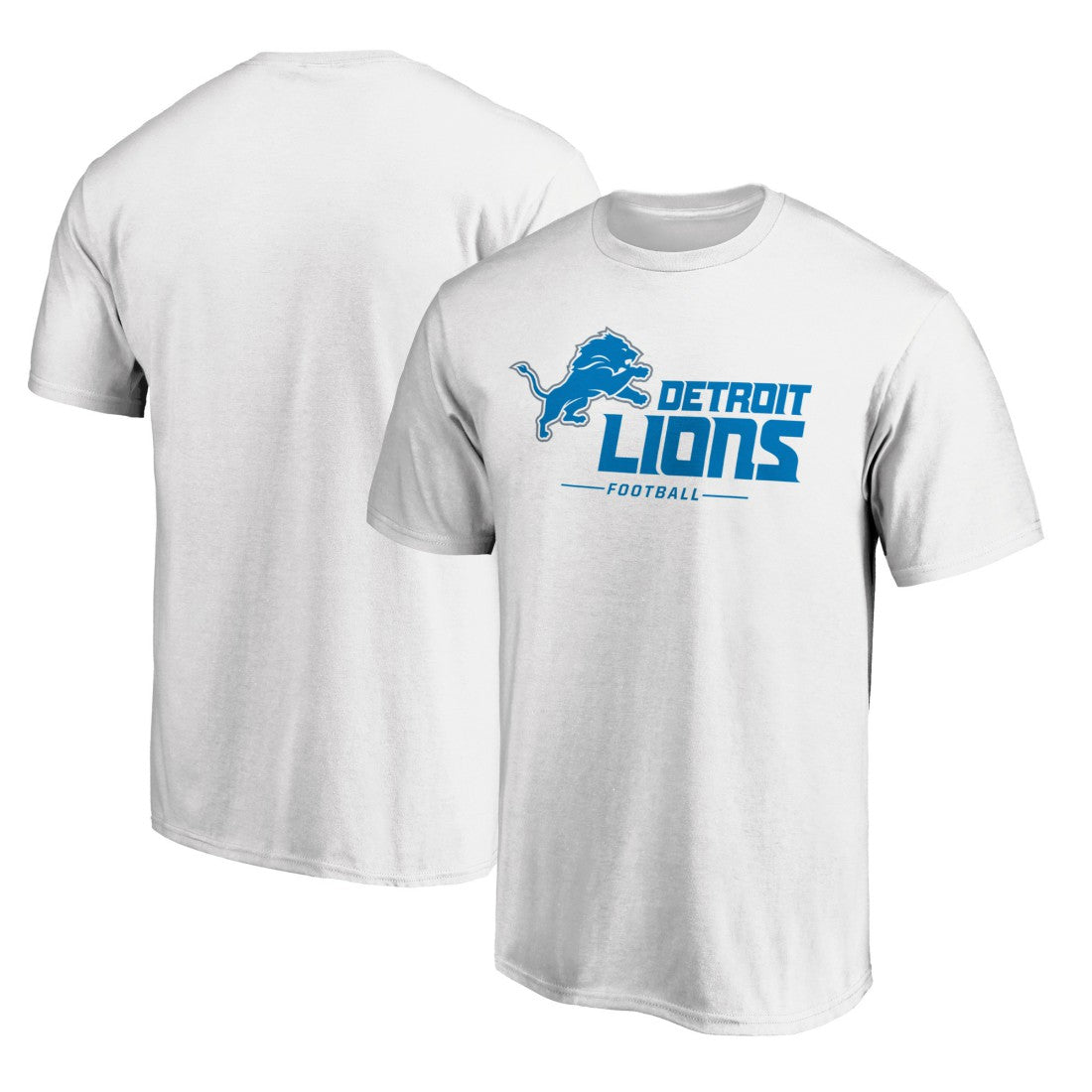 Detroit Lions Lock Up T-Shirt - White - NFL