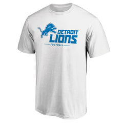 Detroit Lions Lock Up T-Shirt - White - NFL