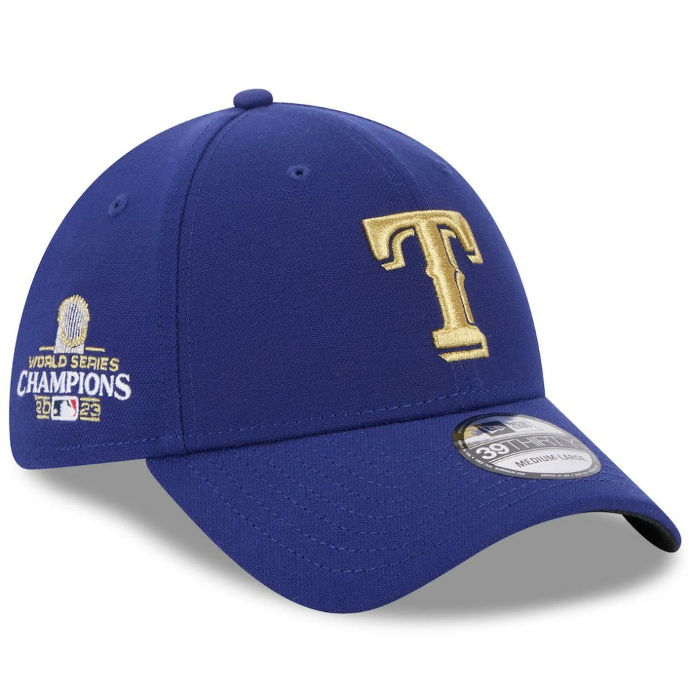 Texas Rangers New Era 2024 Gold Collection 39THIRTY Flex Hat Near Me