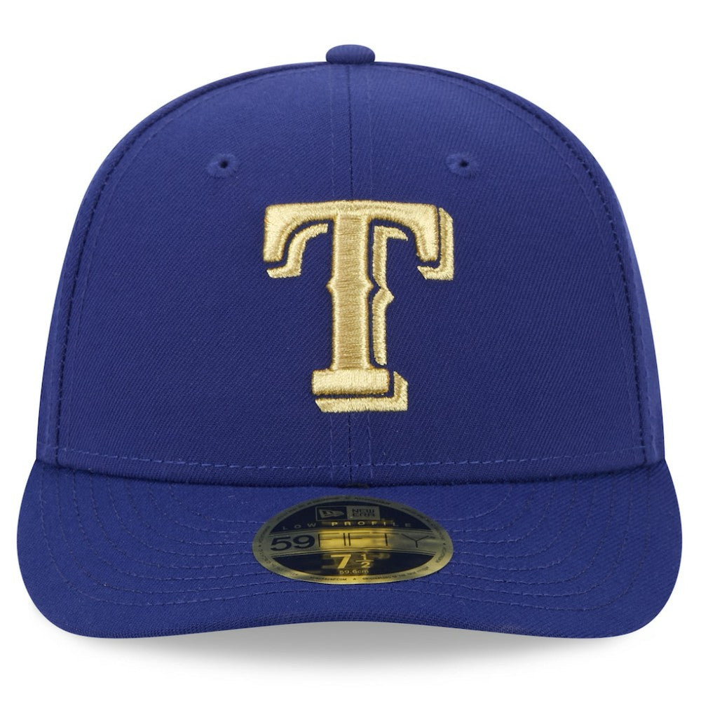 Texas Rangers New Era 2024 Gold Collection Low Profile 59FIFTY Fitted Hat Outlet