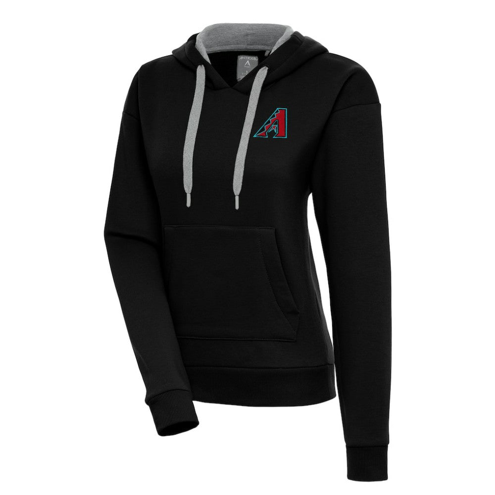 Arizona Diamondbacks Antigua Women's  Victory Pullover Hoodie – Black Discount