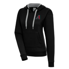 Arizona Diamondbacks Antigua Women's  Victory Pullover Hoodie – Black Discount