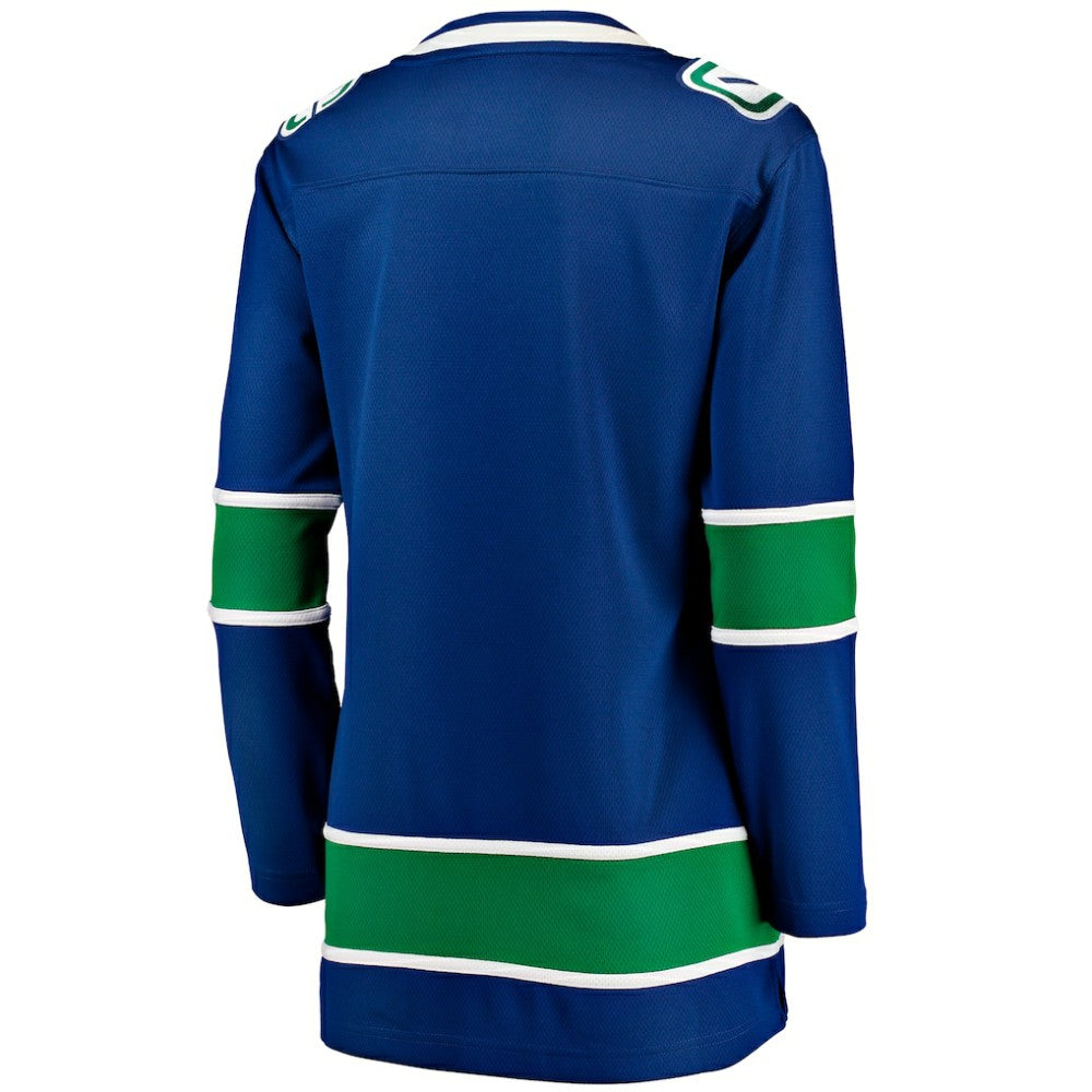 Vancouver Canucks Fanatics Women's Premier Breakaway Jersey - Blue | Fanatics Lifestyle