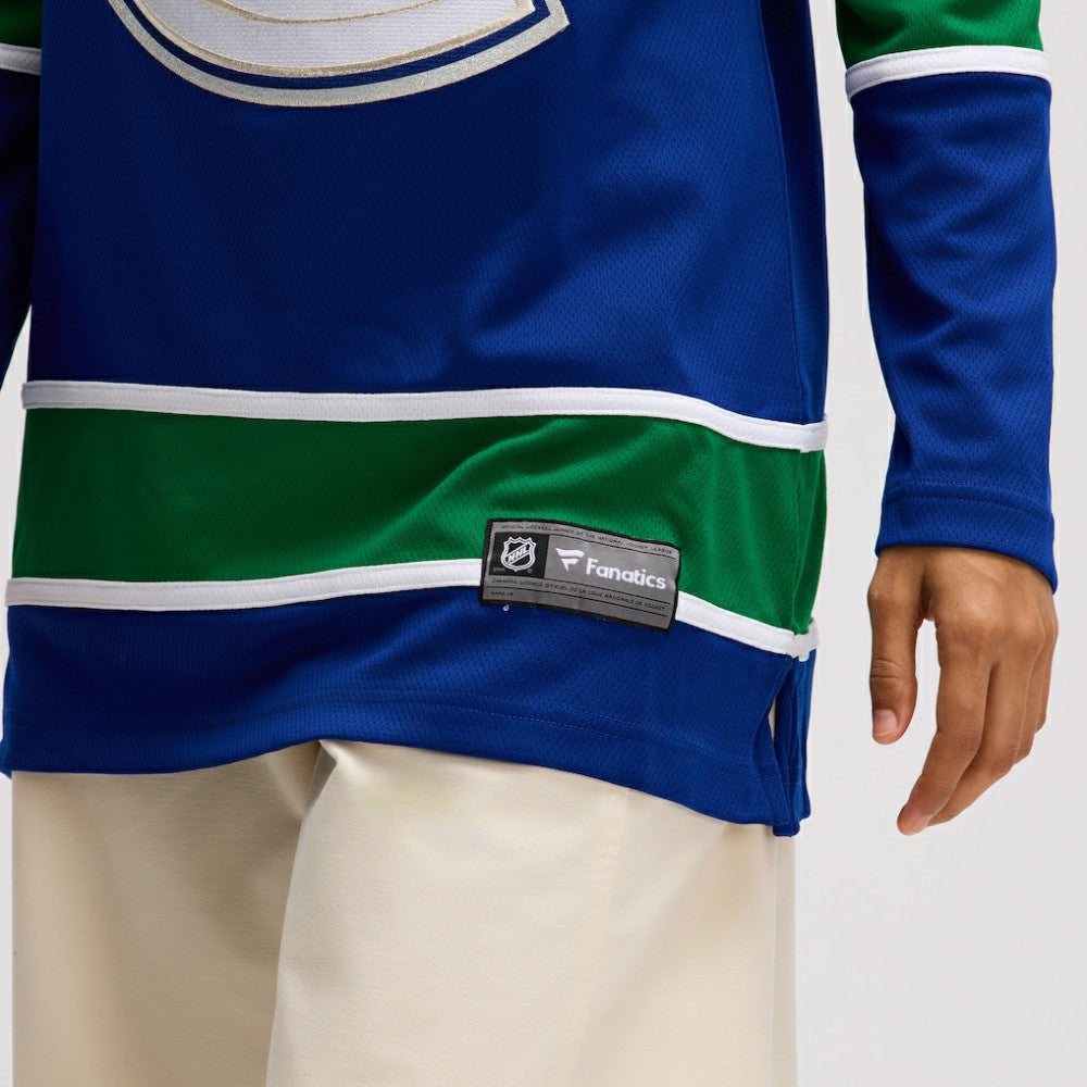 Vancouver Canucks Fanatics Women's Premier Breakaway Jersey - Blue | Fanatics Lifestyle