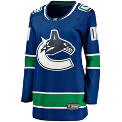 Vancouver Canucks Fanatics Women's Breakaway Custom Jersey - Blue | Fanatics sale