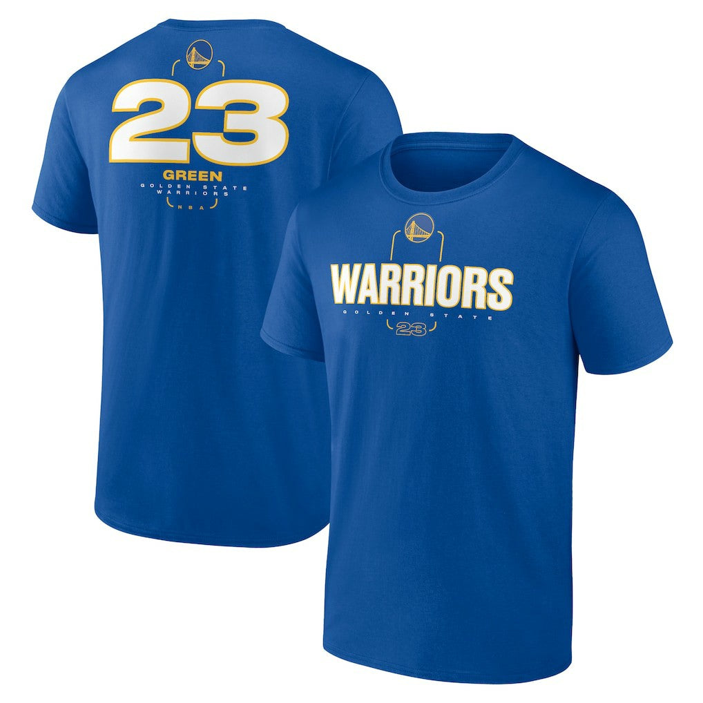 Draymond Green Golden State Warriors Behind The Back Name & Number T-Shirt Royal