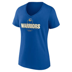 Draymond Green Golden State Warriors Women's Behind The Back Name & Number V-Neck T-Shirt Royal