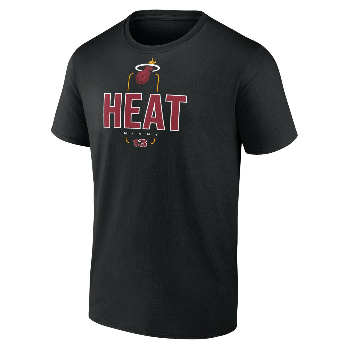 Bam Adebayo Miami Heat Behind The Back Name & Number T-Shirt Black