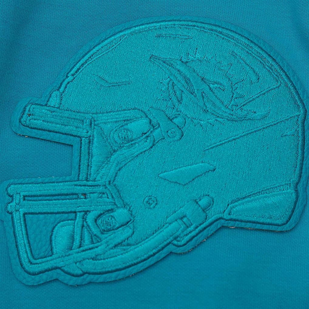 Miami Dolphins Pro Standard Triple Tonal Full-Zip Hoodie - Aqua - NFL