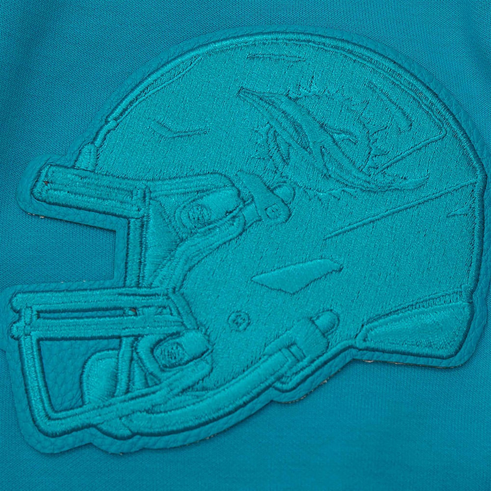 Miami Dolphins Pro Standard Triple Tonal Full-Zip Hoodie - Aqua - NFL