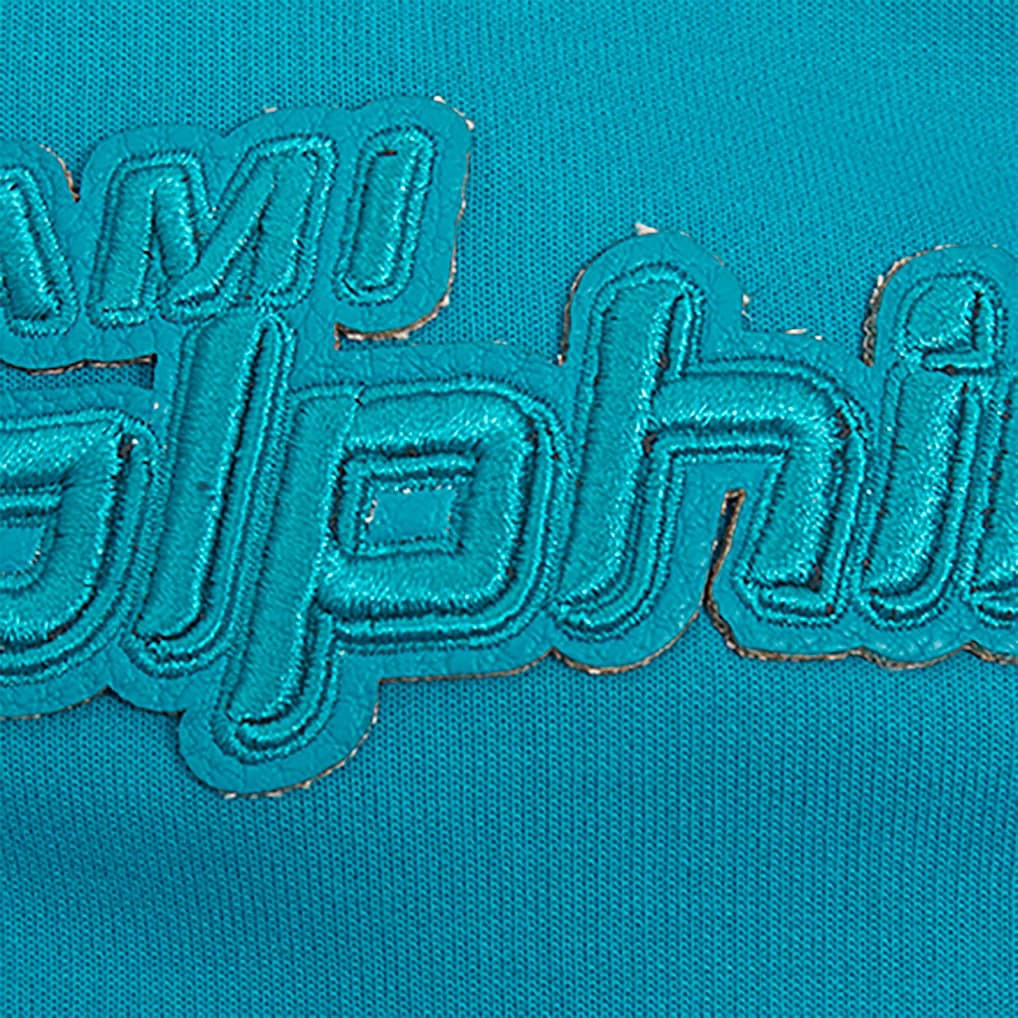 Miami Dolphins Pro Standard Triple Tonal Full-Zip Hoodie - Aqua - NFL