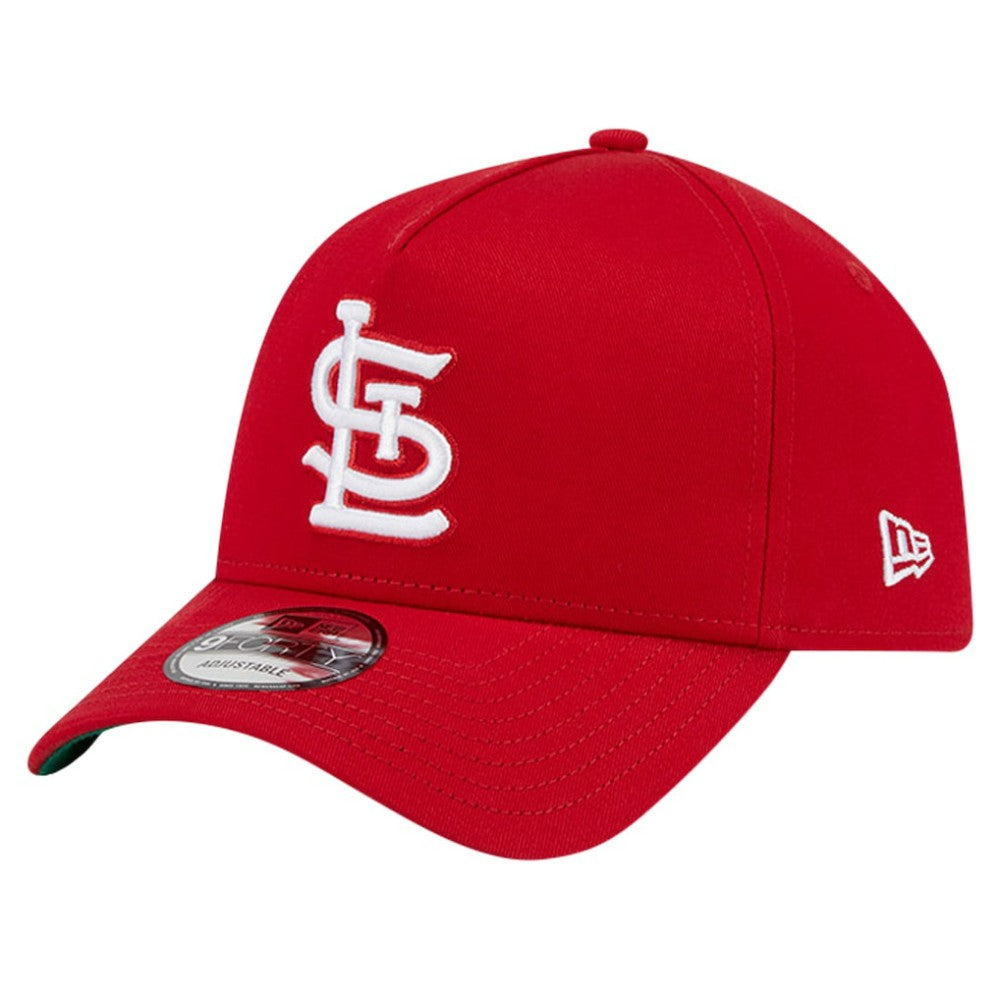 St. Louis Cardinals New Era Team Color A-Frame 9FORTY Adjustable Hat Sale