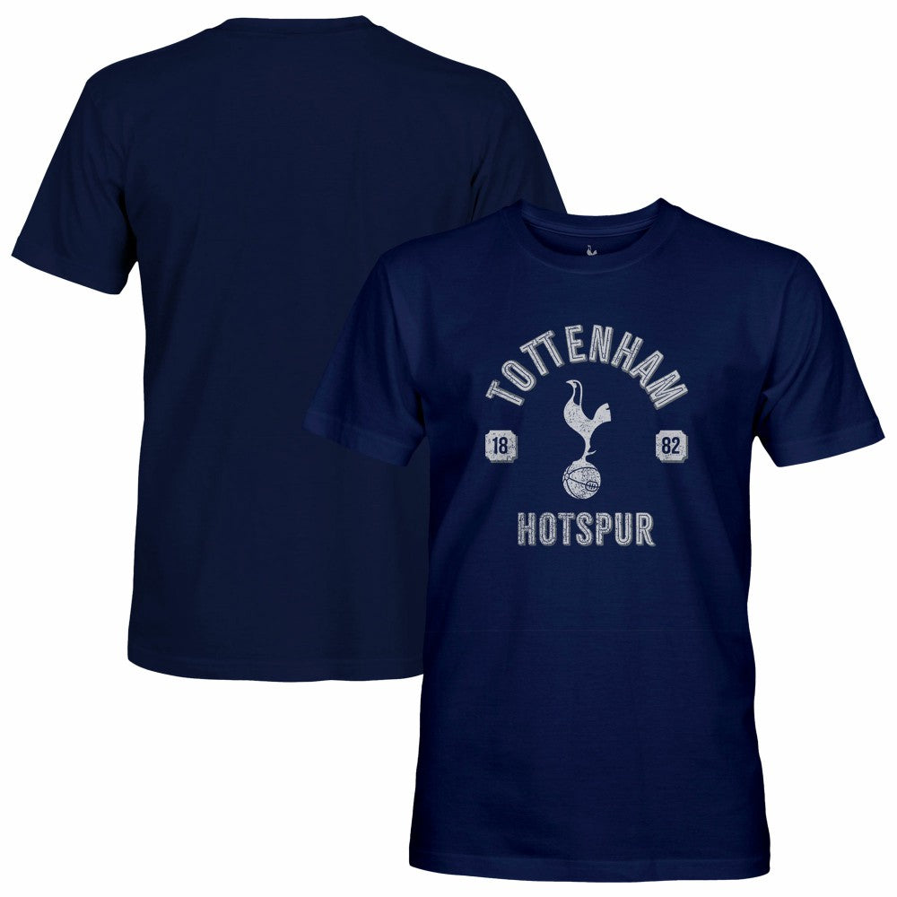 Tottenham Hotspur 1863FC Established Slub T-Shirt Navy