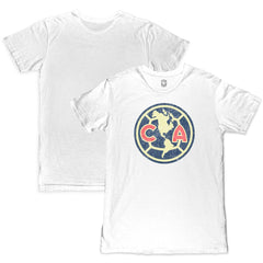 Club America 1863FC Color Crest Slub T-Shirt White