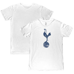 Tottenham Hotspur 1863FC Mono Crest Slub T-Shirt White