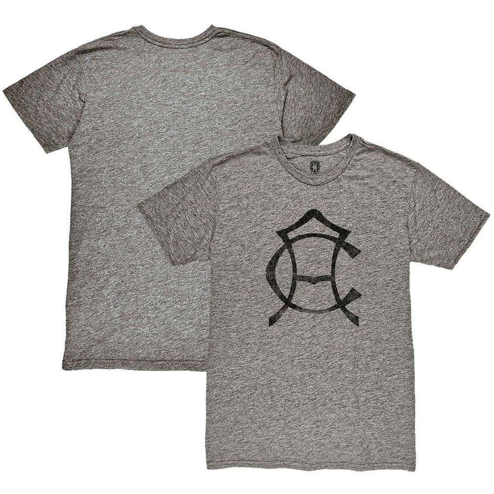Club America 1863FC Retro Crest Twisted Tri-Blend Slub T-Shirt Heather Gray
