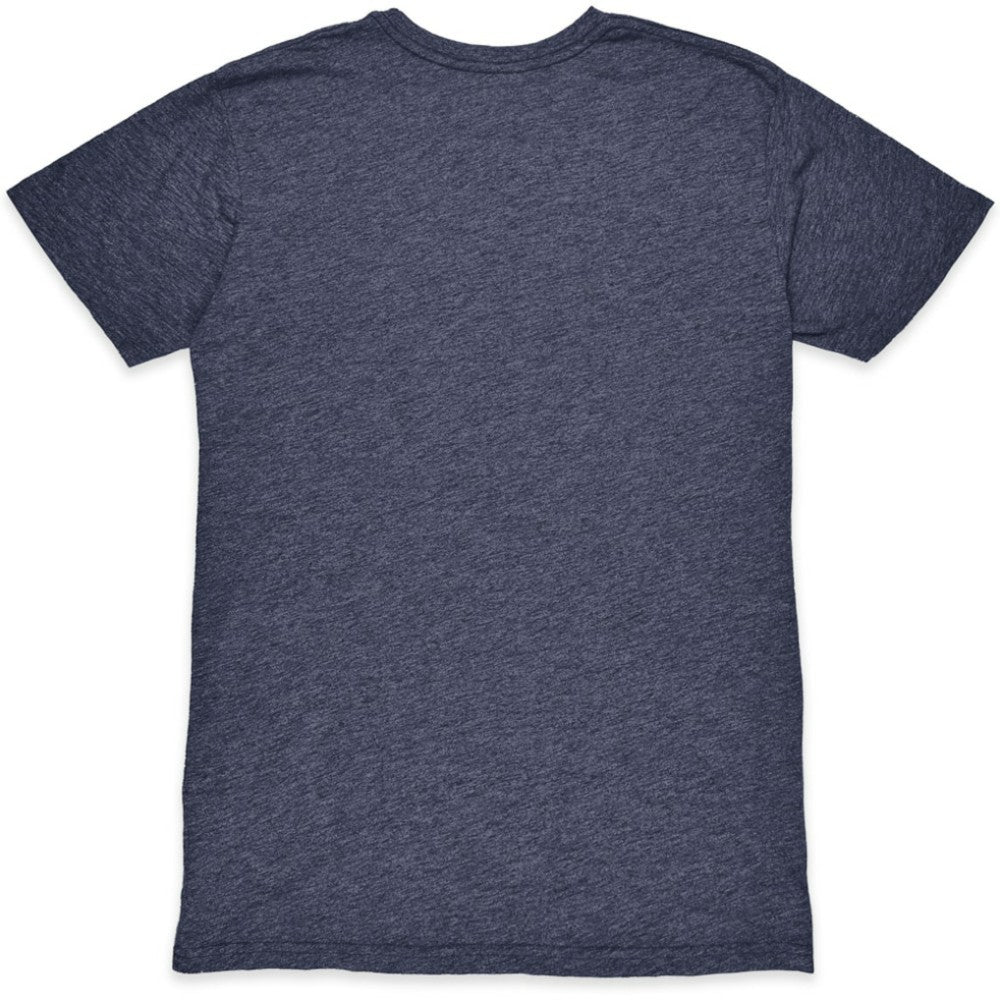 Manchester City 1863FC Retro Flourish Twisted Tri-Blend Slub T-Shirt Heather Navy