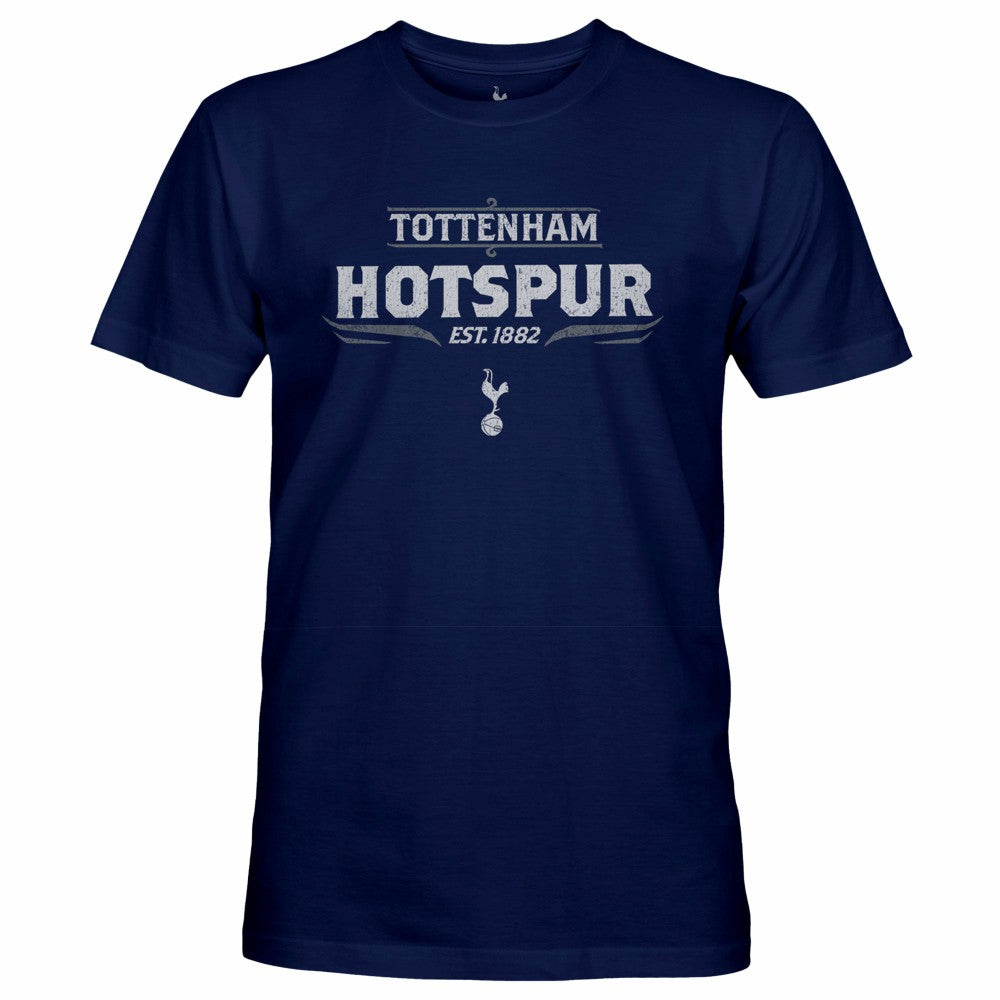 Tottenham Hotspur 1863FC Team Legacy Slub T-Ahirt Navy