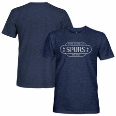 Tottenham Hotspur 1863FC Landmark Twisted Tri-Blend Slub T-Shirt Heather Navy