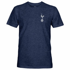 Tottenham Hotspur 1863FC Front Back Text Twisted Tri-Blend Slub T-Shirt Heather Navy