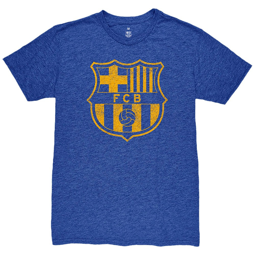 Ferran Torres Barcelona 1863FC Player Name & Number Twisted Tri-Blend Slub T-Shirt Heather Royal