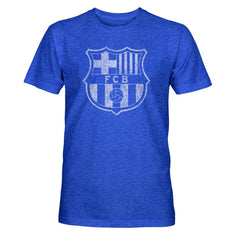 Lamine Yamal Barcelona 1863FC Player Name & Number Twisted Tri-Blend Slub T-Shirt Heather Royal