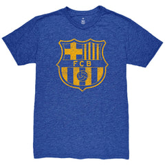 Gavi Barcelona 1863FC Player Name & Number Twisted Tri-Blend Slub T-Shirt Heather Royal