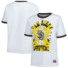 San Diego Padres New Era Women's Oversized Ringer T-Shirt Sale