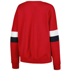 St. Louis Cardinals New Era Women's Game Day Crew Pullover Sweatshirt Outlet
